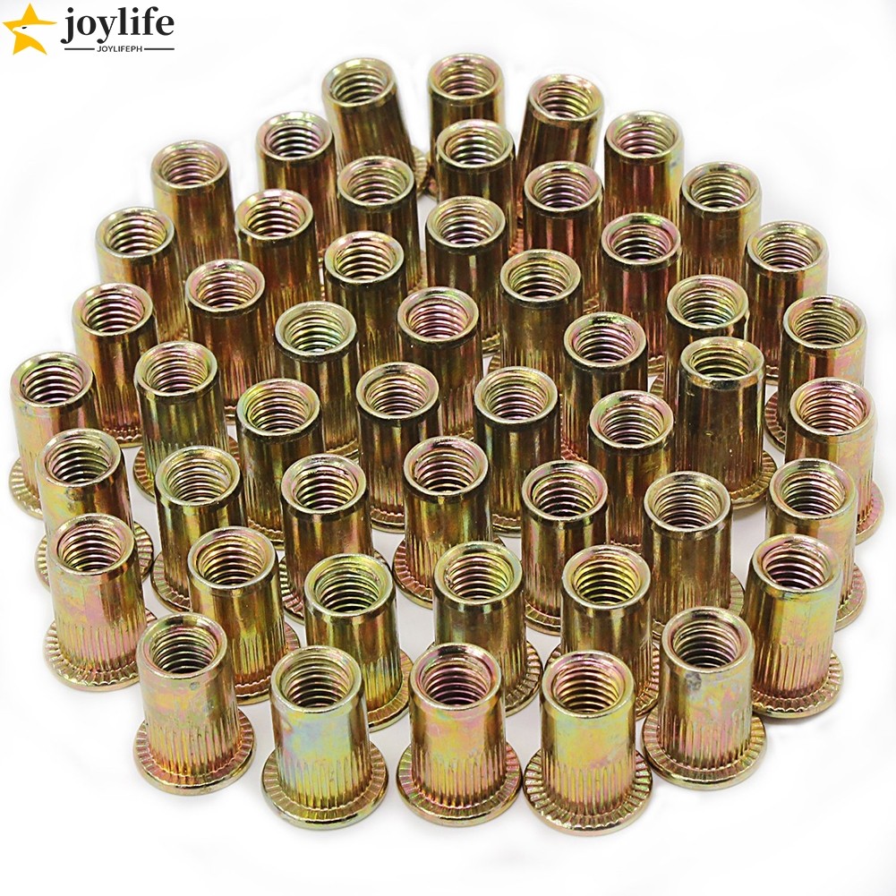 50-Pack 10-24 Aluminum Rivet Nuts (Nutserts) - NOT Made In China - HNR1024AL 6 thumbnail image