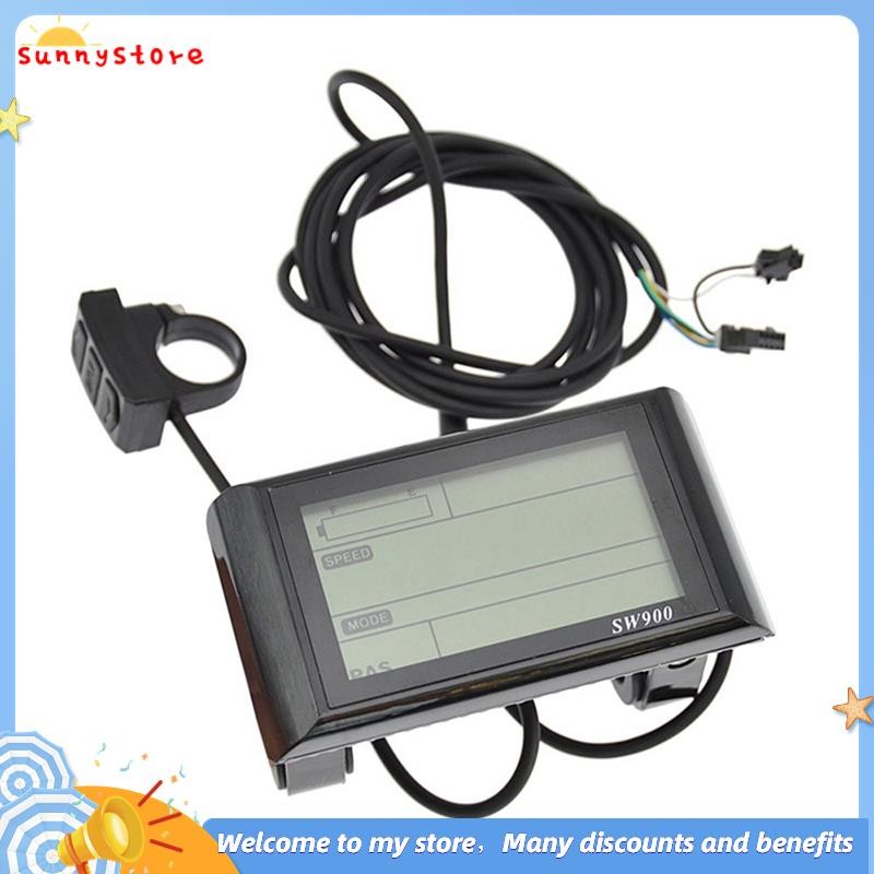 【sunnystore】2472V SW900 LCD Display Control Electric Bicycle Speed