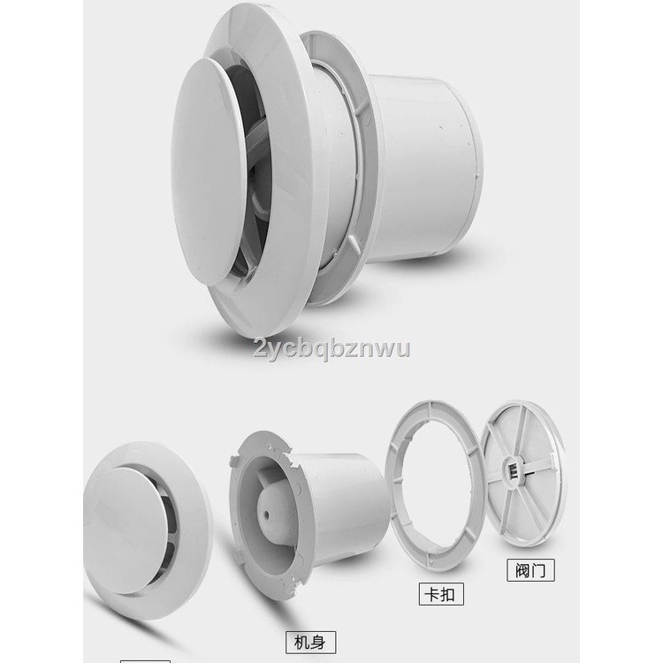 COD/ Bathroom exhaust fan powerful silent household ventilation fan two