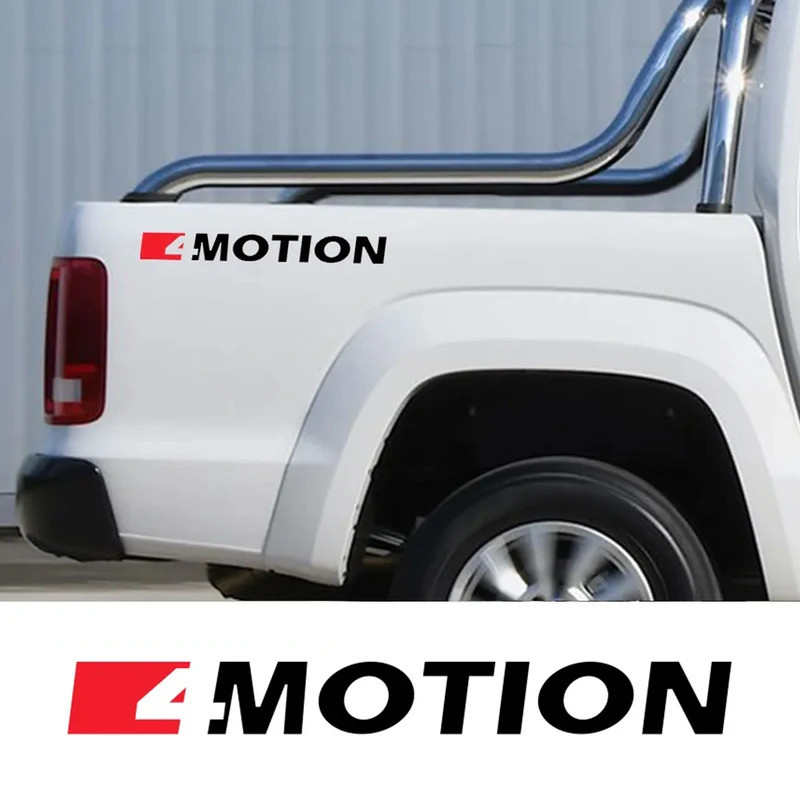 Pickup Sticker For Volkswagen VW Amarok V6 4Motion Tdi Car 4X4 Off Road ...