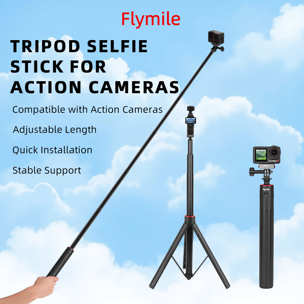 For Insta360X5 extension rod Action 5/4 extension selfie stick pocket 3 ...
