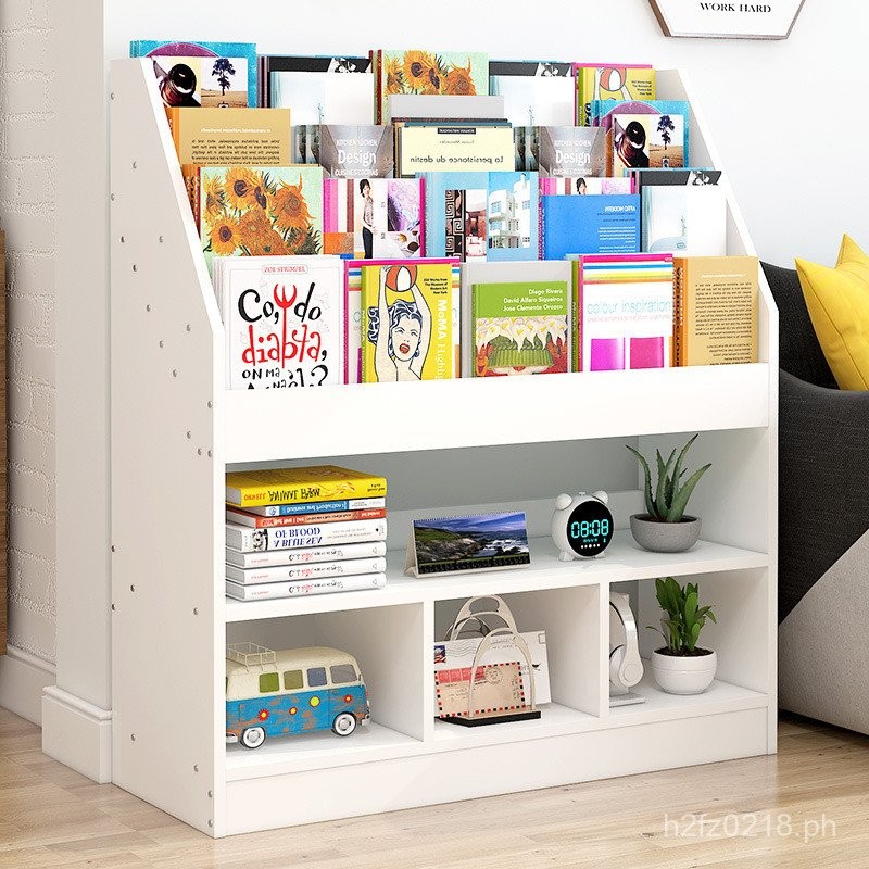 Small Storage Rack Bookshelf Baby Economical Children's Rack Magazine ...