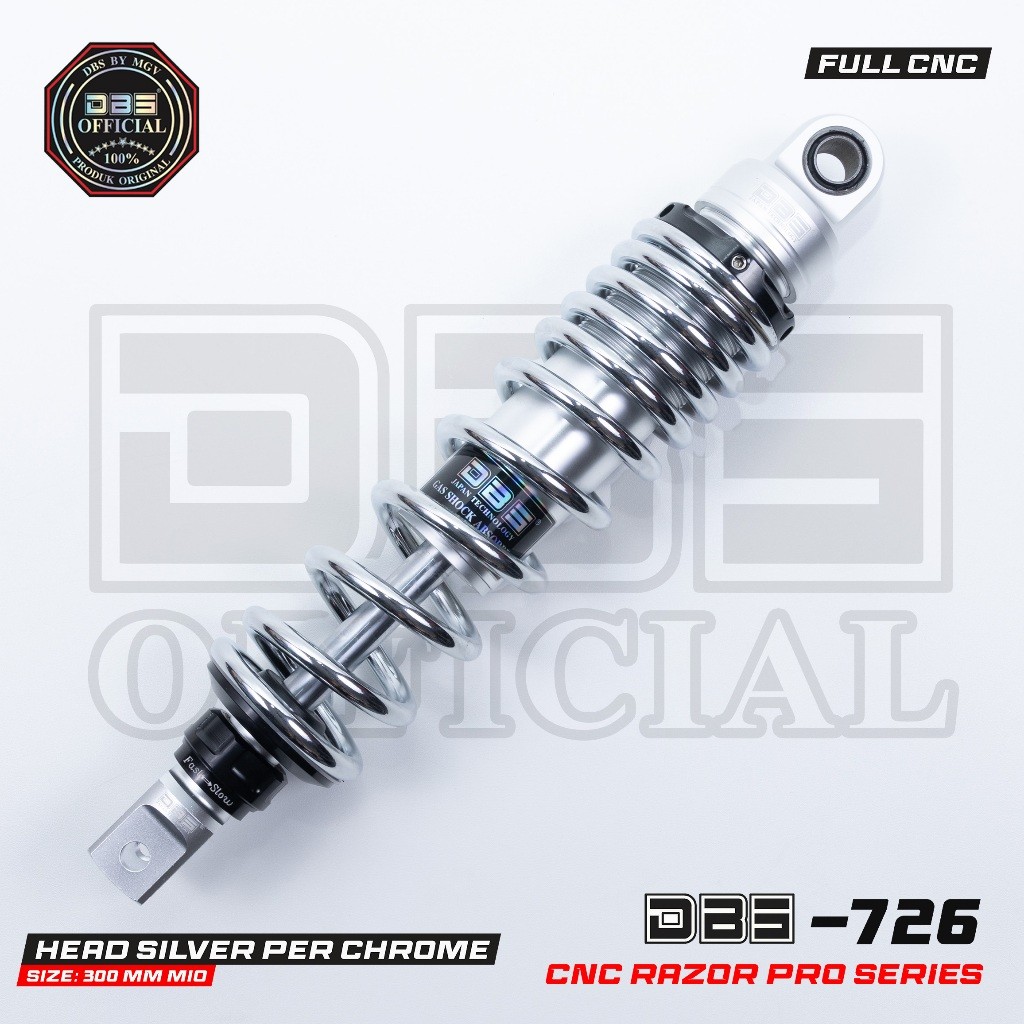 DBS 726 Razor Rear Shock Mio BEAT Scoopy Genio Fazzio VarioFi Vario125 ...