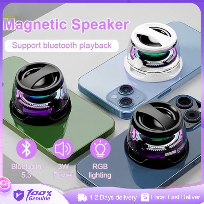 G200 RGB Wireless Bluetooth Speaker Mini Magnetic Speaker Portable ...