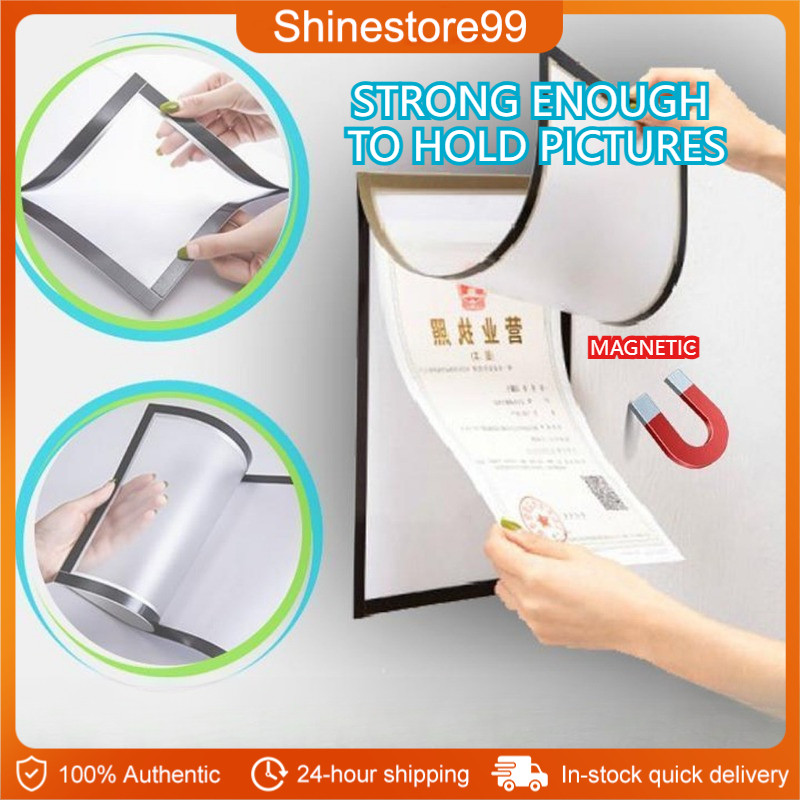 A4 Magnetic Picture Frame With Nano Adhesive Photo Certificate ...