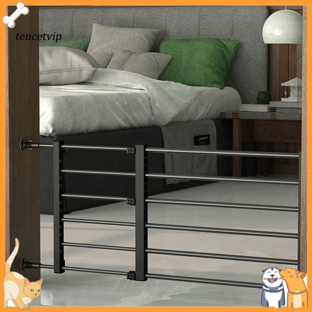 Vip Gate Railing for Pets Pet Gate for Uneven Surfaces Expandable Metal