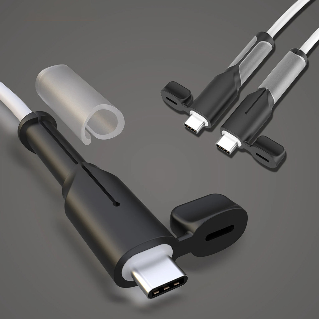 Charger Cable Protector For PD 20W/18W iPhone Silicone Charger Cord ...