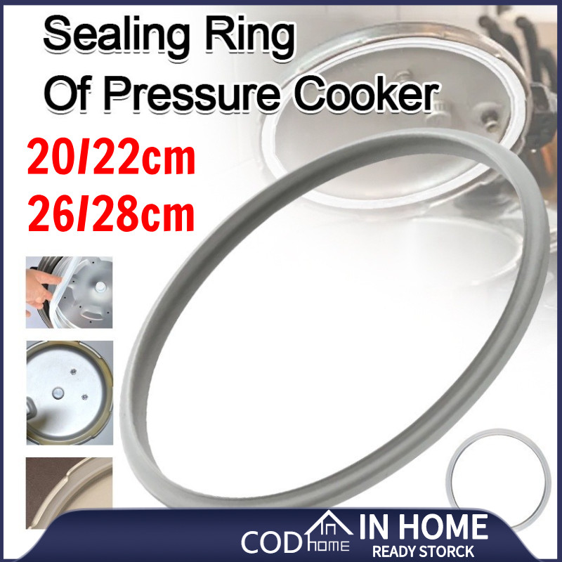 Kitchenware Pressure Cooker Rubber Gasket Sealing Ring 20/22/26/28cm ...