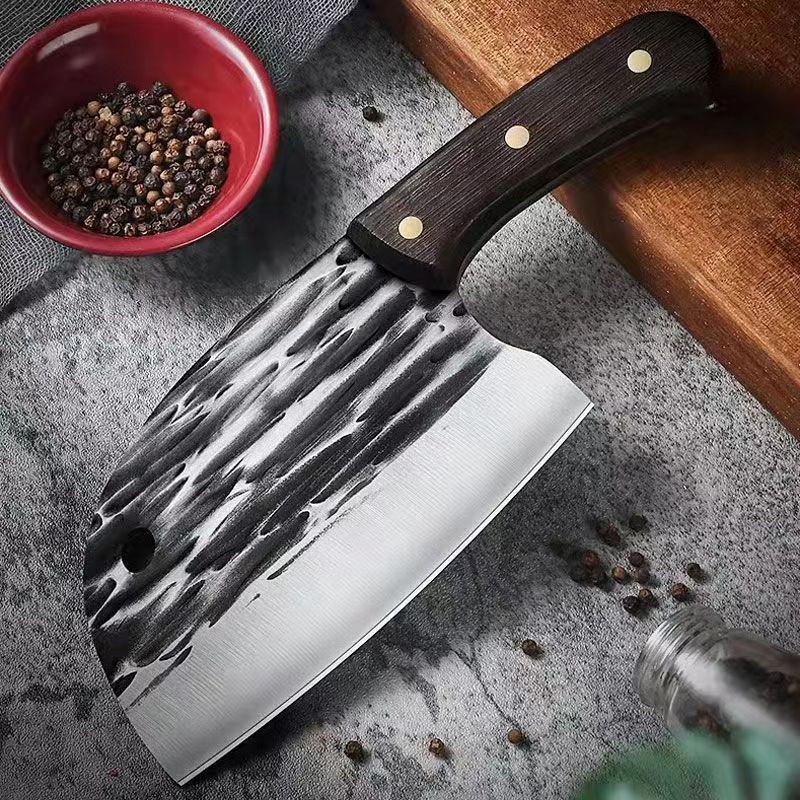 Fish Head Knife Kitchen Knife Traditional Handmade Chopper Cooking ...