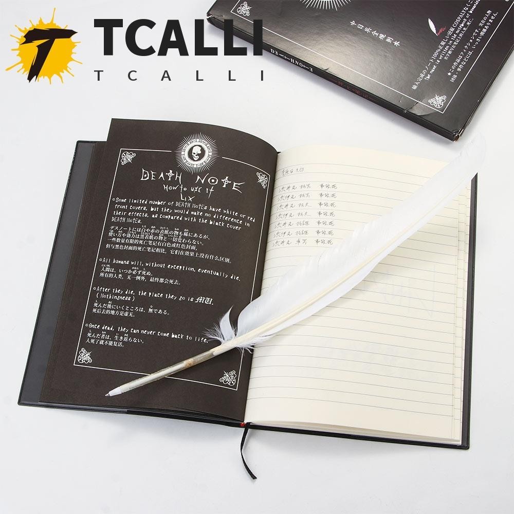 TCALLI Death Note Notebook Collectable School Anime Leather Diary ...