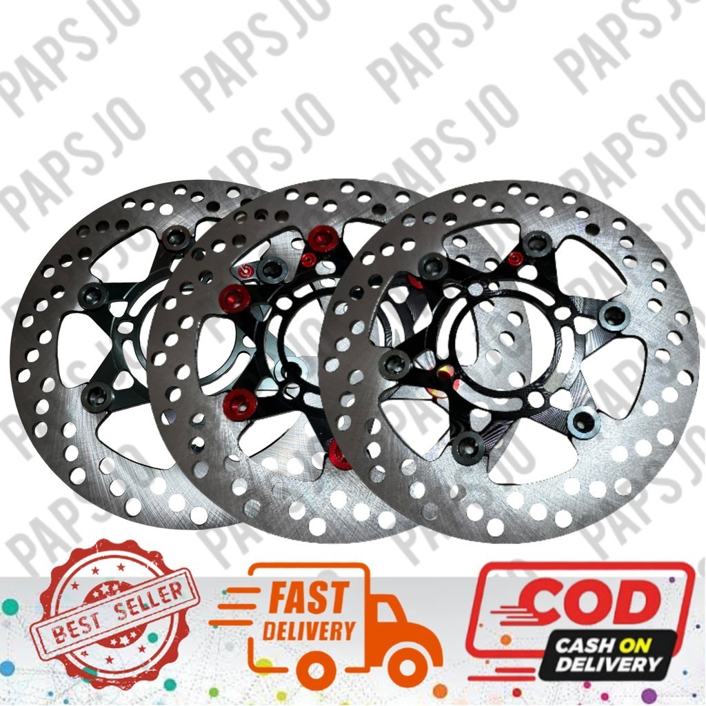 220MM FLOAT DISC STAR DESIGN MIO, CLICK, BEAT, NOUVO, XRM | Shopee ...