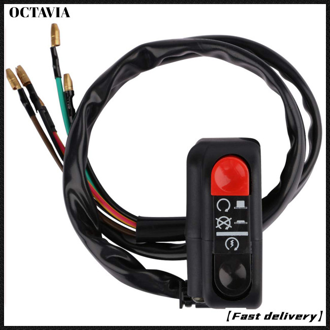AT Rugged Waterproof Ignition Starter Kill Switch Push Button On/off ...