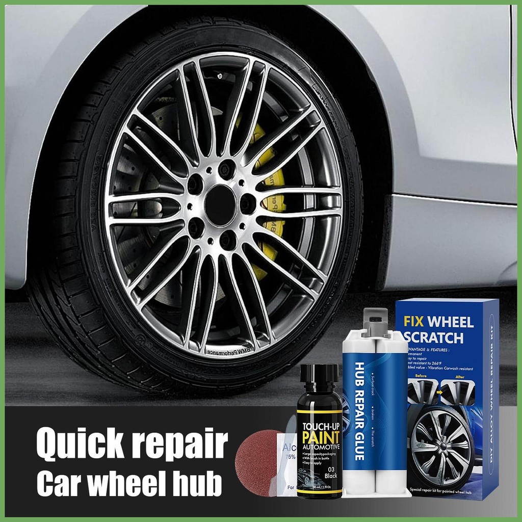 Wheel Repair Kit Scratch Fix for Car Wheels Vehicle Scratch Remover ...