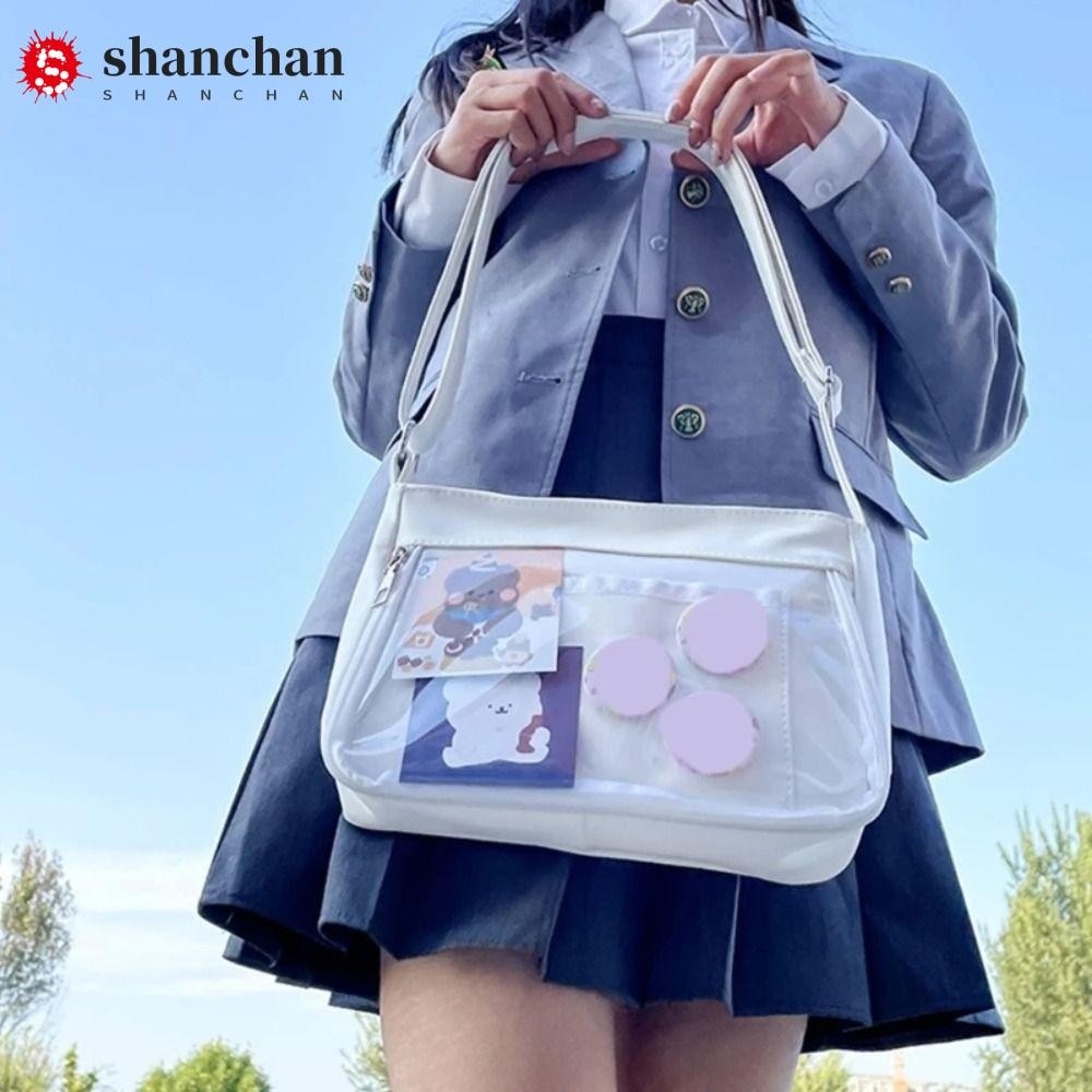 SHANCHAN Japanese JK Bag Women Transparent Nylon Handbags and Purses Fashion Crossbody Bag High School Girls JK Tote Bag Handbags Shopee Philippines