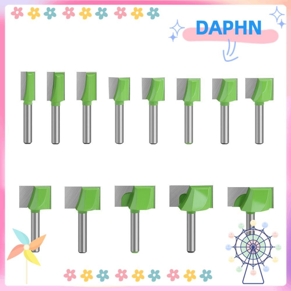 DAPHS Router Bits Slotting Tool Drill Bit 6mm Shank Wood Carving