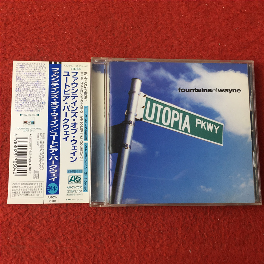 Fountains Of Wayne Utopia Parkway (Japan Edition )qian Shopee Philippines