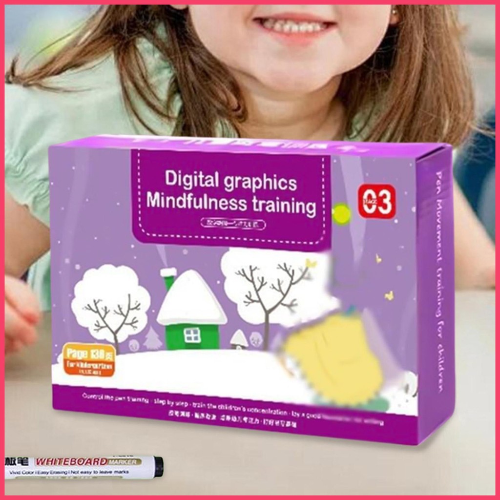 Scribble Smart Workbook Control Training Book Reusable Practice ...