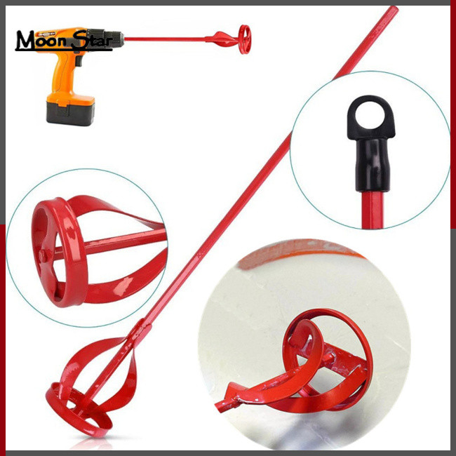 1 Day Shipping! Hexagon Shaft Plaster Paint Mixer Electric Drill Mixing ...