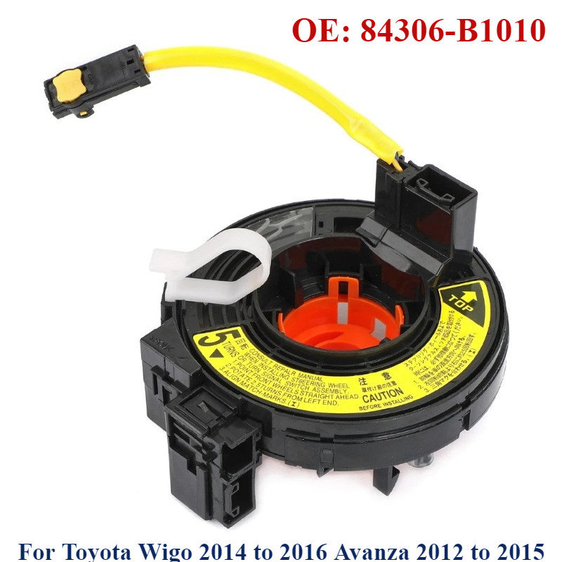 New Car Spiral Cable Clock Spring For Toyota Wigo 2014 to 2016 Avanza ...