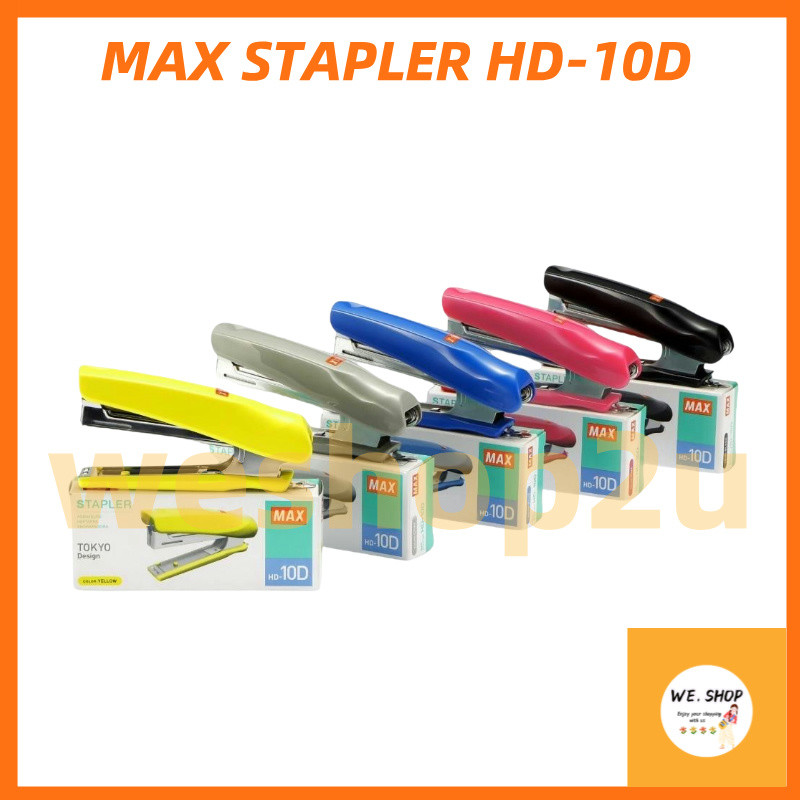 MAX HD-10FL3 Mini agrafeuse Noir