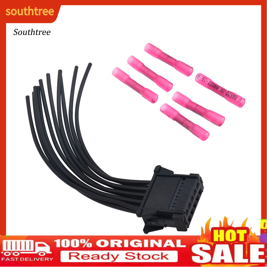 SOU_ Car Heater Blower Resistor Wiring Loom Harness Connector for