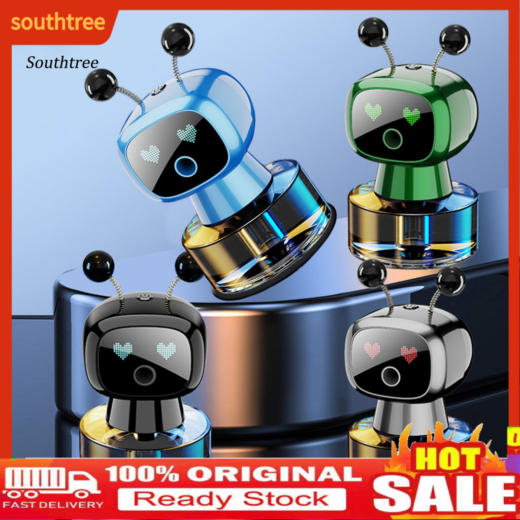 SOU_ Car Aromatherapy Diffuser Smart Car Air Freshener Smart Robot Car ...