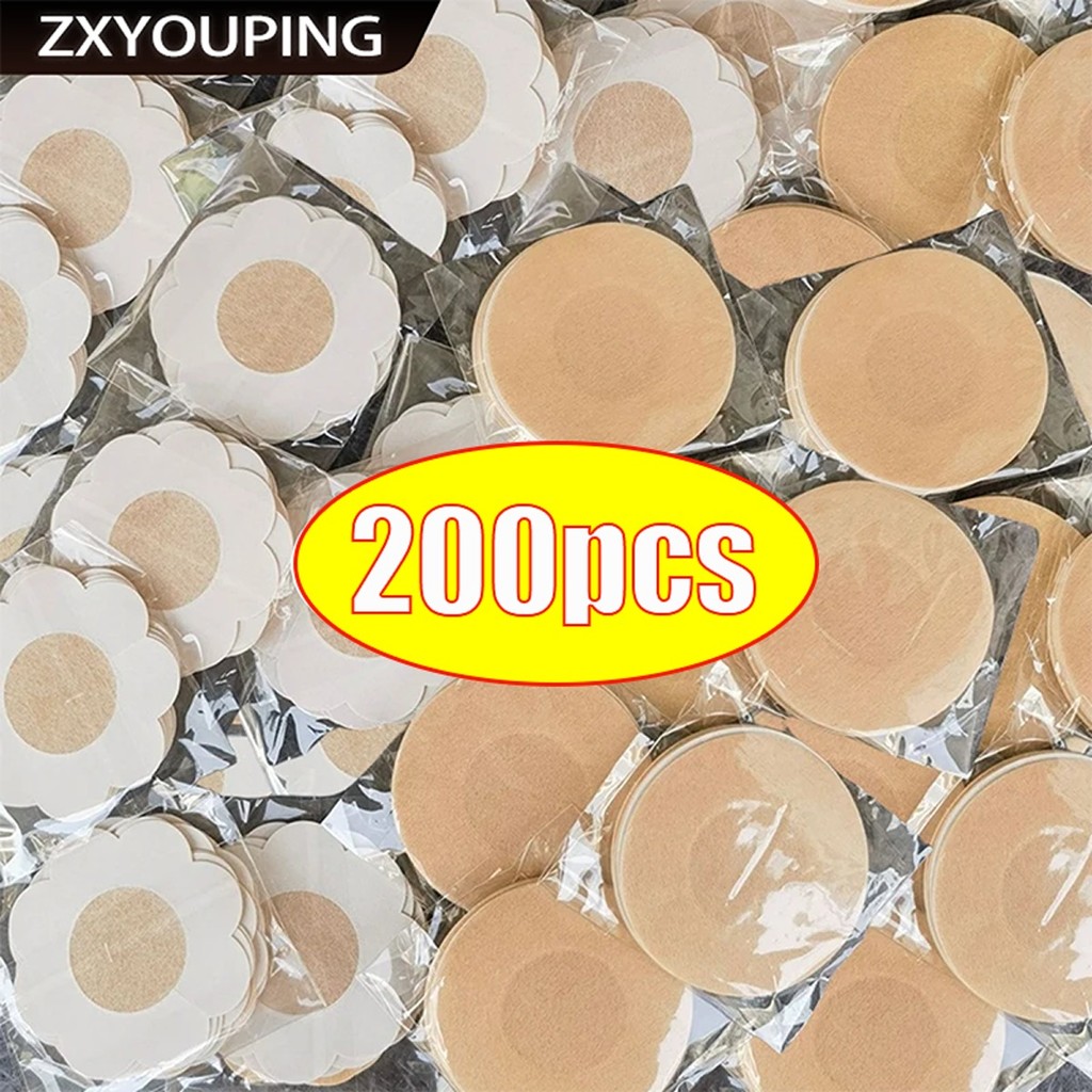 ZXYOUPING Women Nipple Tape Chest Patch Waterproof Self-Adhesive Nipple ...