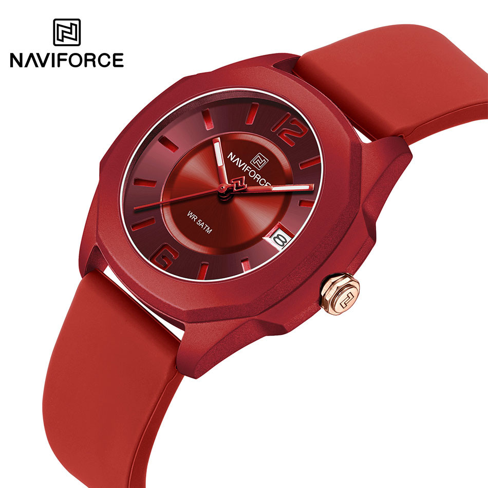 quartz watch naviforce strap