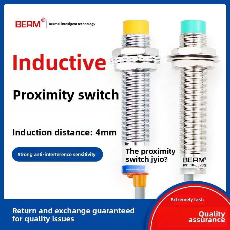 Sensore Di Prossimità Induttivo LJ12A3-4-Z/BX NPN DC6-36V 4mm