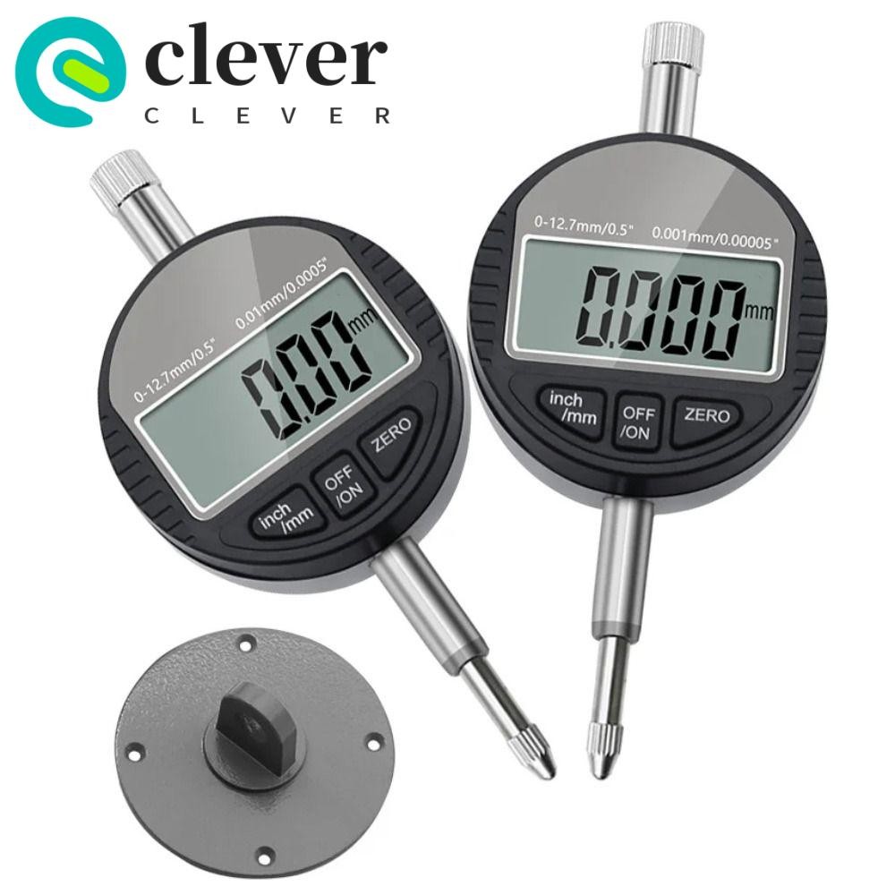 CLEVER Dial Test Indicator, 0.01/0.001mm Waterproof Digital Dial ...