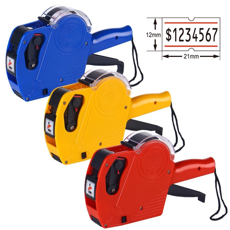 Motex MX-2316NEW 2 Line 20 Digits Price Tag Gun With Alphabet Letters – JayCo Labeler - View #2