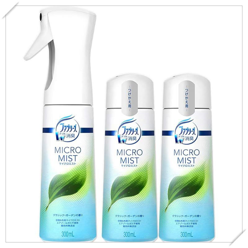 Febreze [Bulk Purchase] Micro Mist Odor Eliminator Spray Classic Garden ...