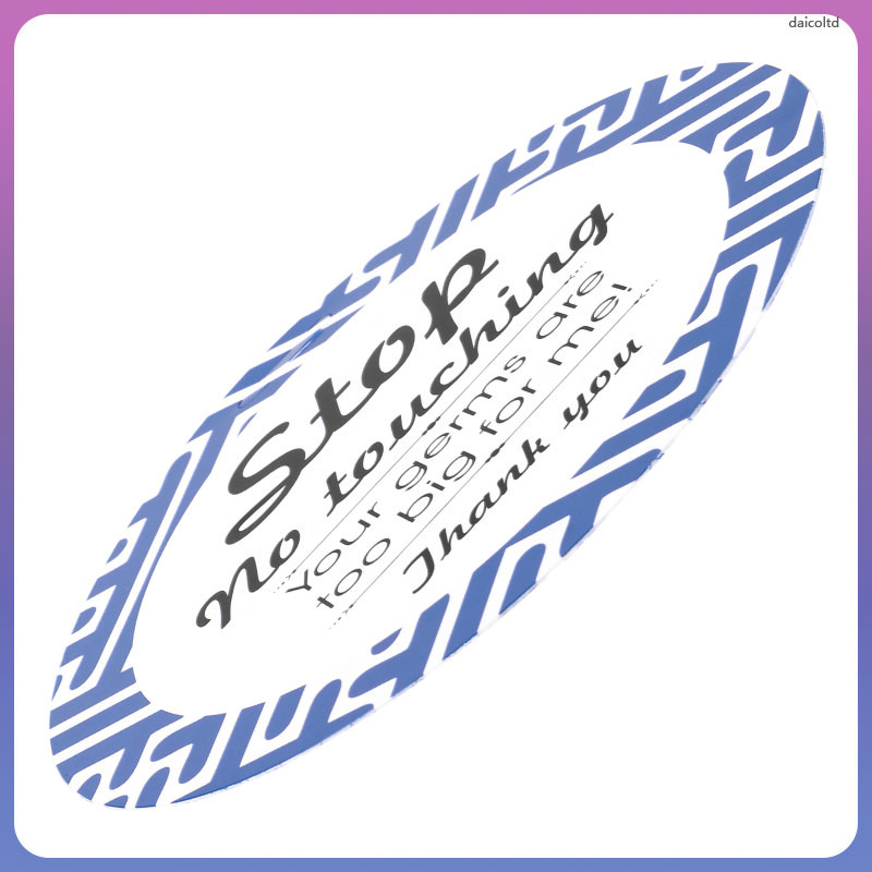 Warning Safety Signing Stroller Pram No Touching for Caution Emergency ...