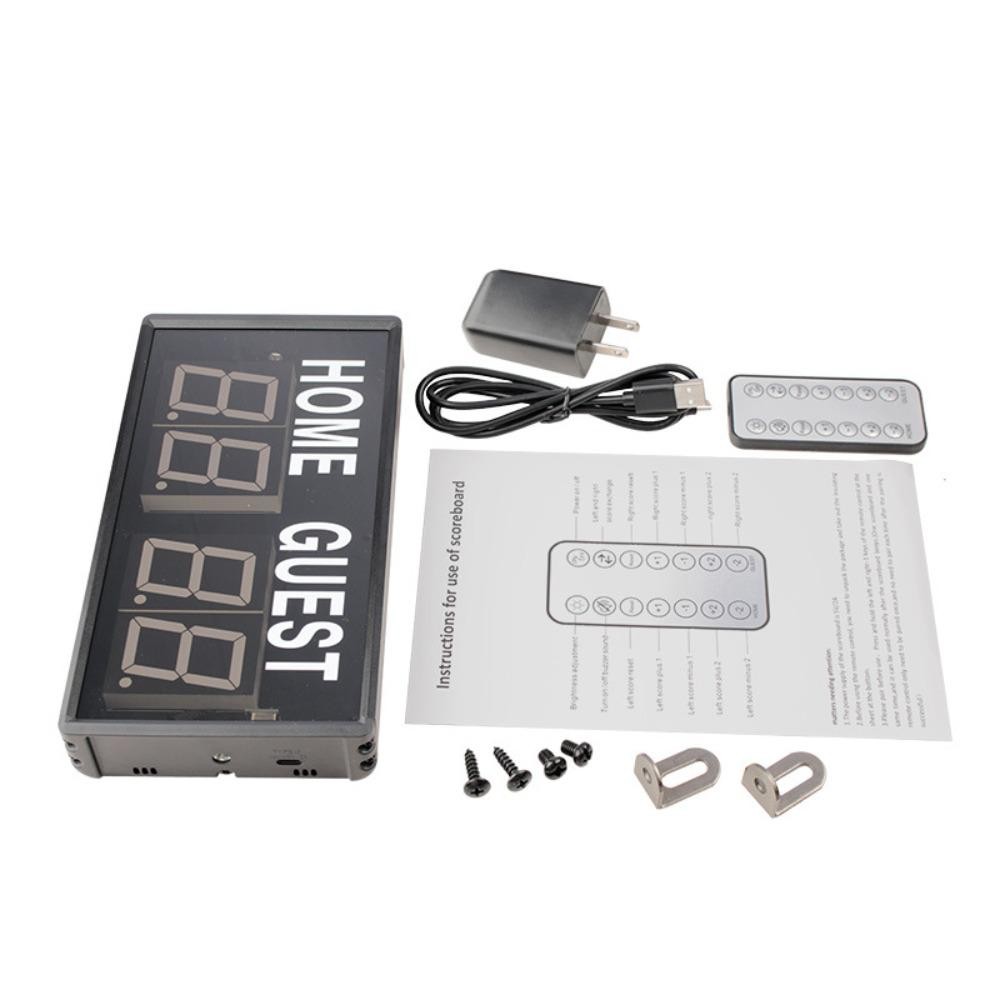 CHINK Electronic Scoreboard, Portable Multiple Sports Digital ...