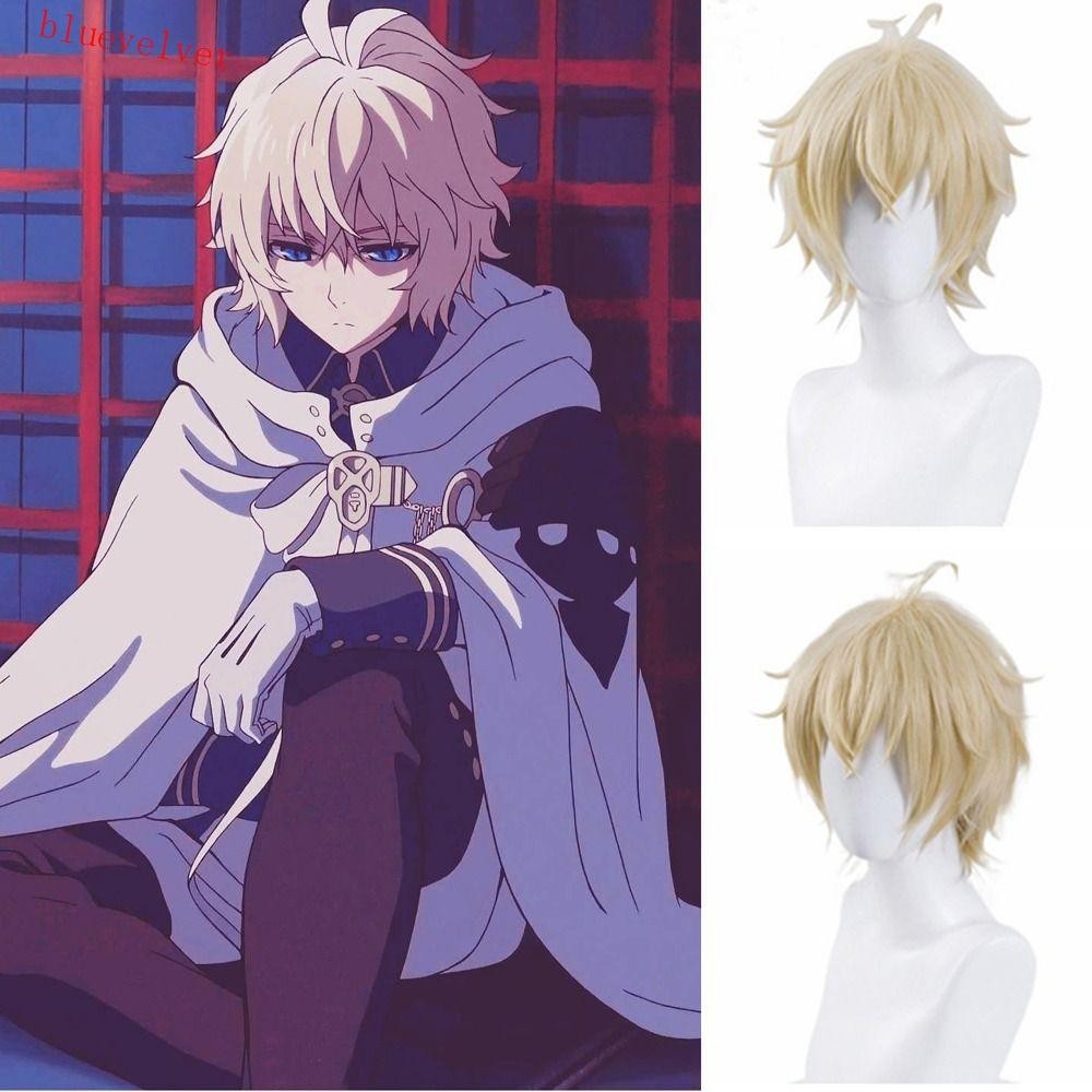 Bluevelvet Mikaela Hyakuya Wig, Men Wigs Synthetic Wigs Seraph Of The 