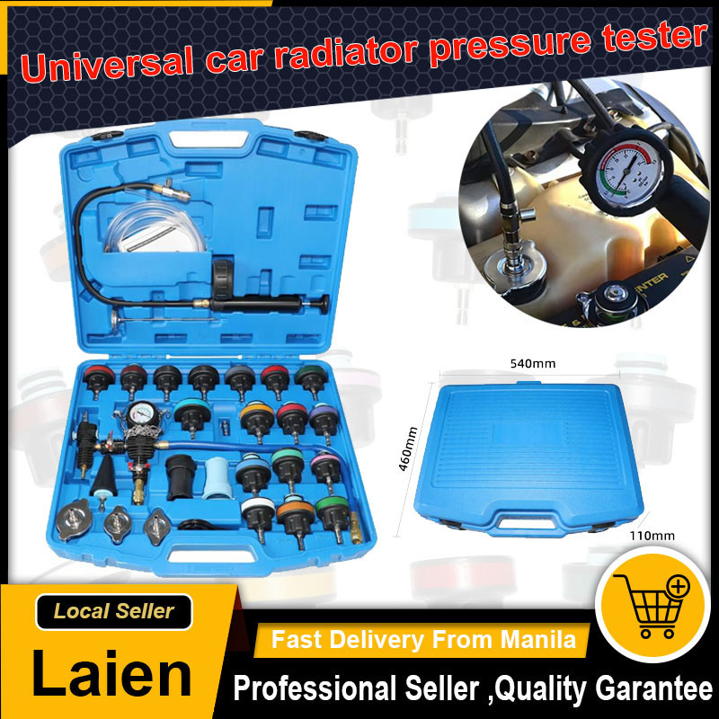 Universal car radiator pressure tester, coolant pressure tester kit ...