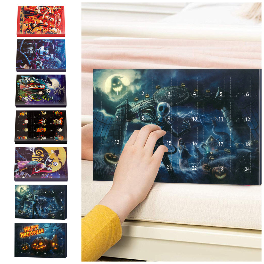 Halloween Advent Calendar Cartoon Movie Advent Calendar 24 Days 2024 ...