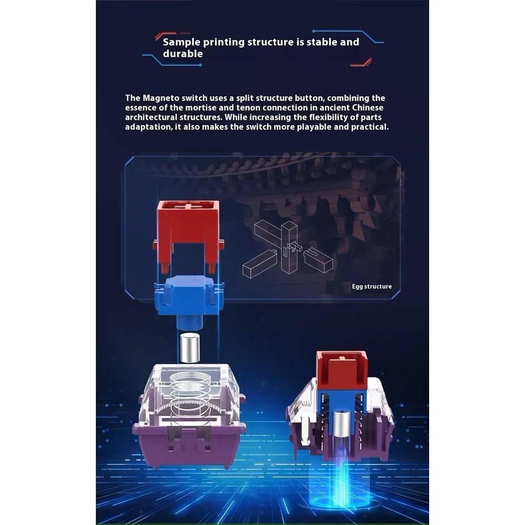 TTC 万磁王轴 Magneto Switch 70個 wooting 対応