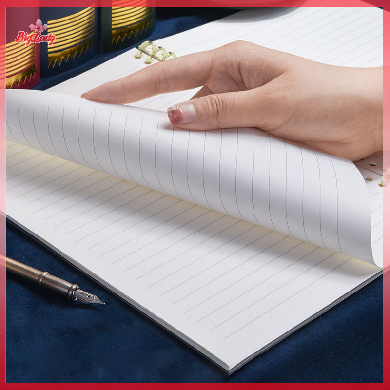 UVLN> Creative Oil Paint Cover Notebooks Replaceable Refill Loose Leaf ...