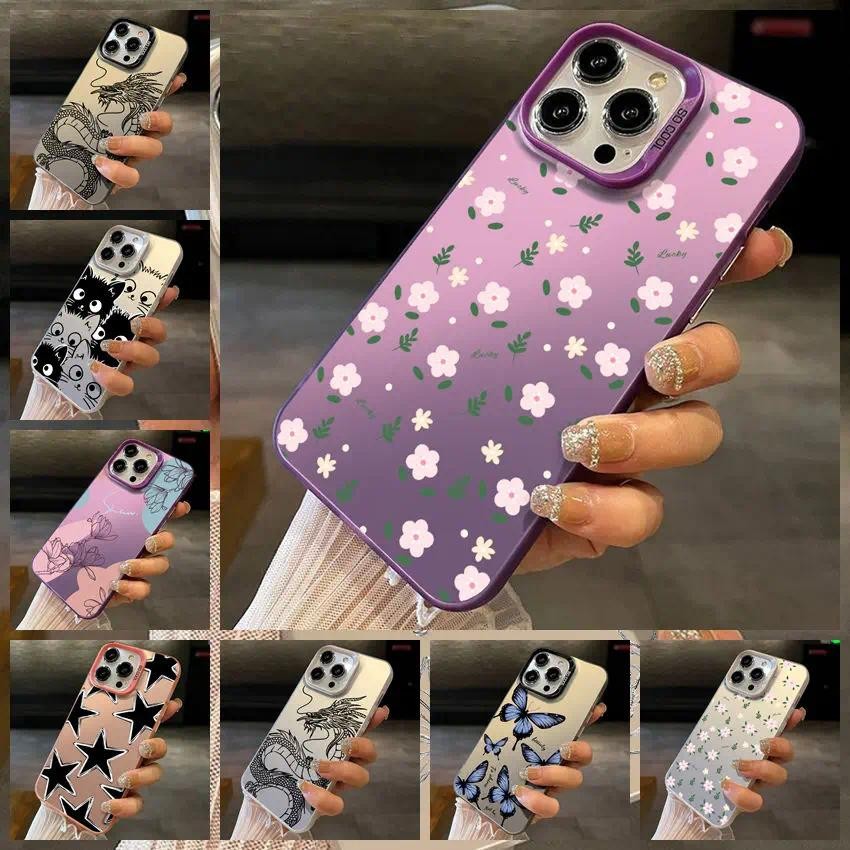 Fashion Pattern Case For Vivo 1820 1811 1816 Flower Butterfly