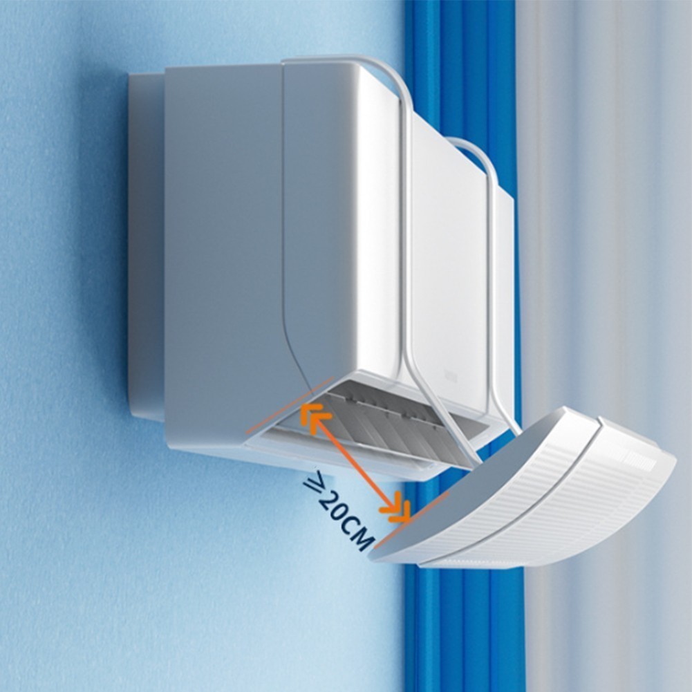 SWEETBB| Wall-Mounted Air Deflector Air Conditioning Block Retractable ...