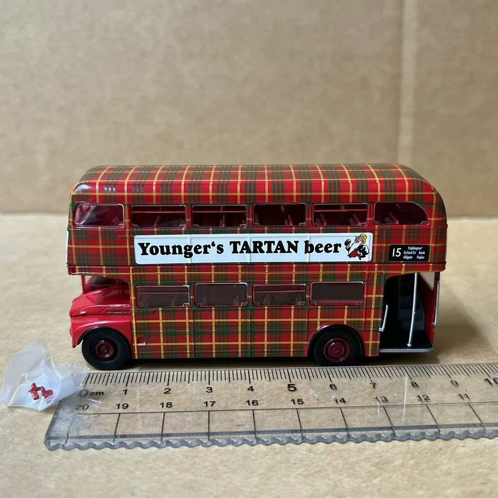 Brekina 1/87 HO AEC ROUTEMASTER London Double-Decker Bus Model Plastic ...