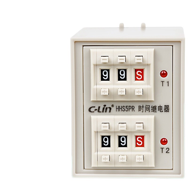 Xinling time relay HHS5PR 220V 24V digital automatic infinite double ...