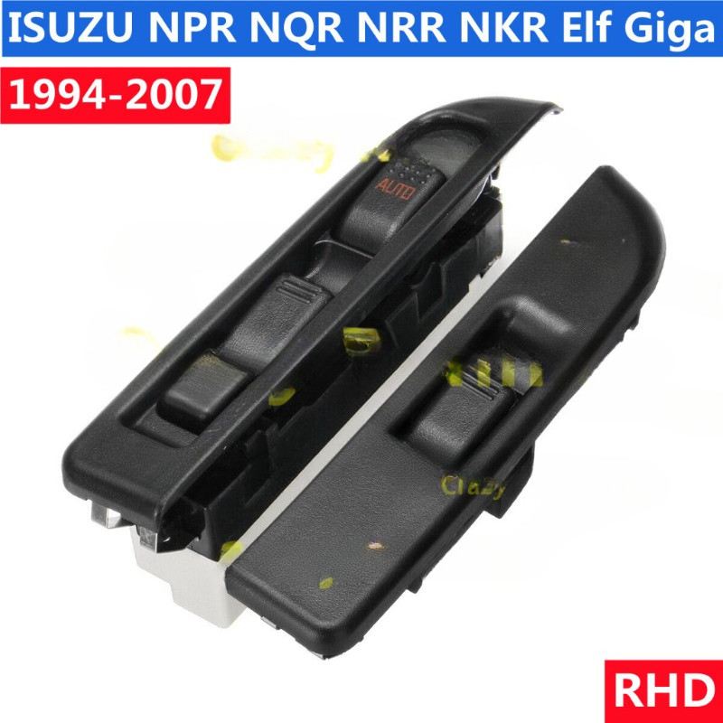 New Power Window Switch Driver Side Left For 1995-2007 Isuzu NPR NPR-HD NQR NRR