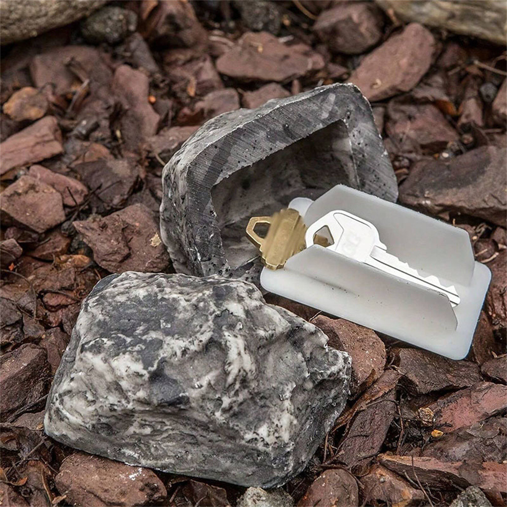 Hide A Key Outdoor Waterproof Key Hiders Safe Storage Lock Box For ...