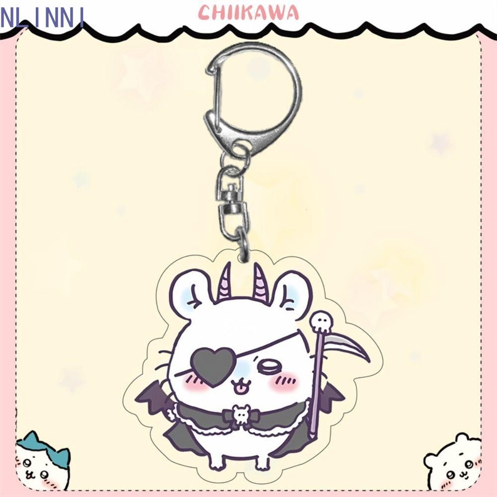 NLINNI Anime Chiikawa Keychain, Momonga Rakko Chiikawa Pendant, Cute ...