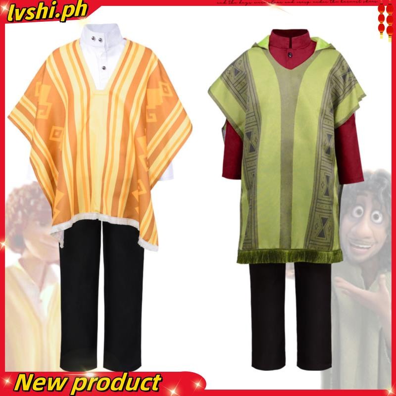 PAINEOMN Julieta Costume Madrigal Adulte Abuela Alma Dress Women Halloween Grandma Cosplay Outfit