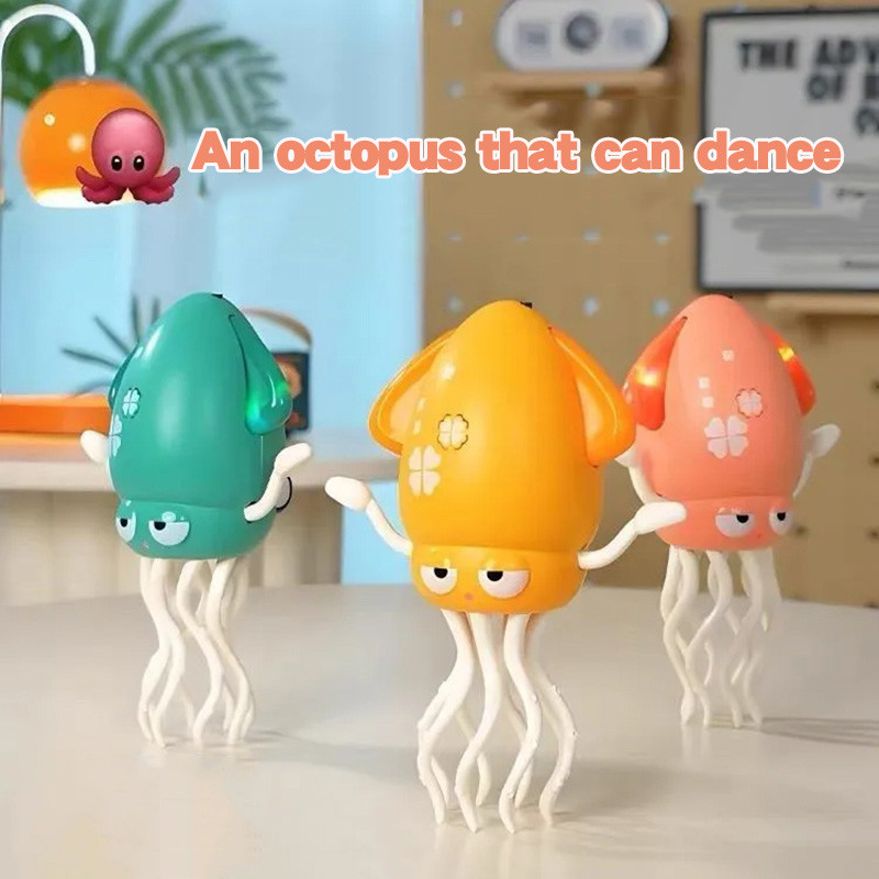 Hot Sale Dancing Octopus Toy Automatic Obstacle Avoidance Funny Toys ...