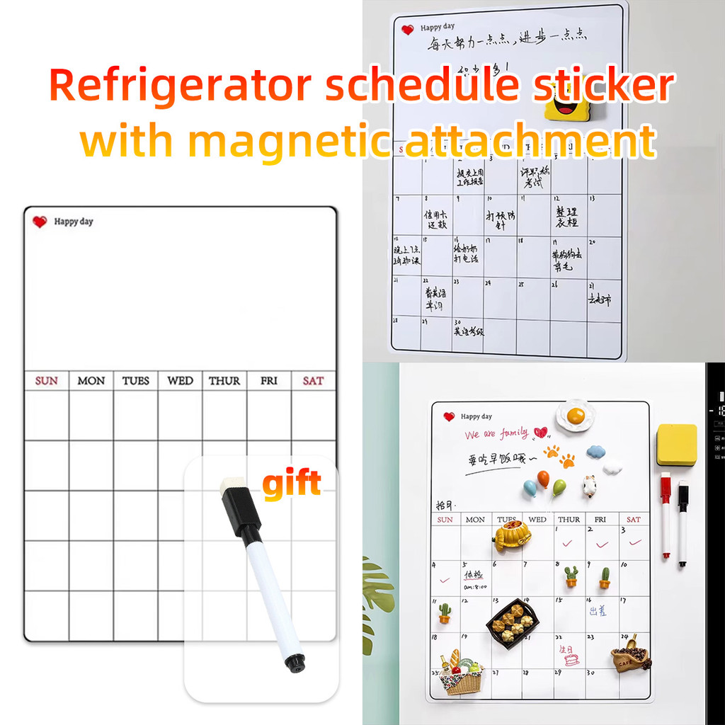 Magnetic Sticker Refrigerator Sticker Message Board /PlannerA3 Drawing ...