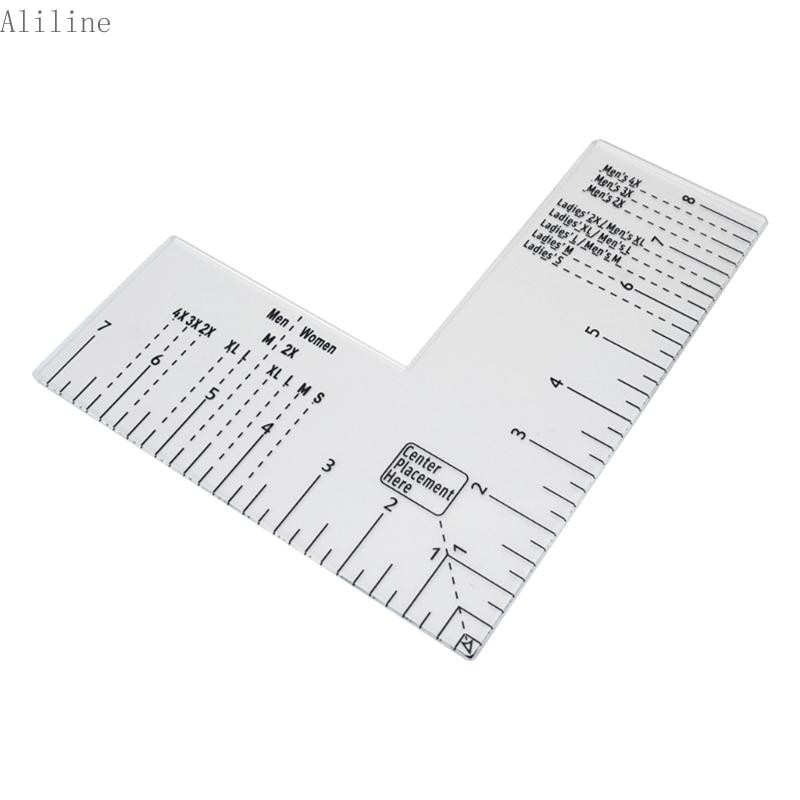 Alilin Tshirt Rulers Guide for Embroidery T Shirt Rulers Left Chest ...